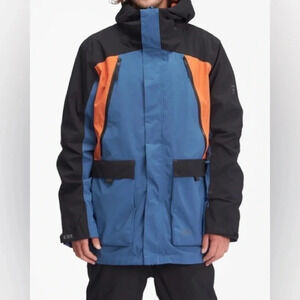 New Billabong A/Div Reach Hooded Shell Snow Jacket
